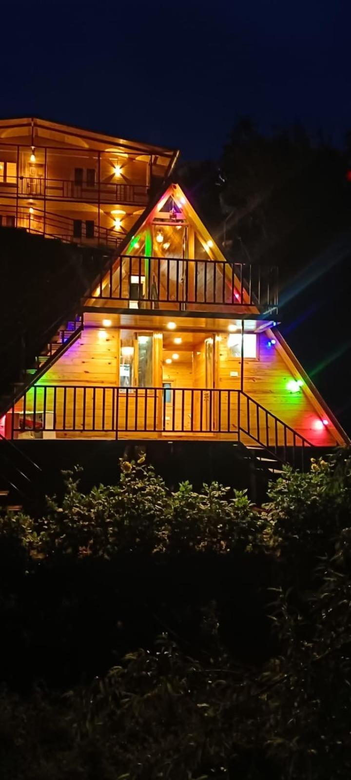 Magica Mount A Frame Wood House Villa Kodaikanal Exterior photo